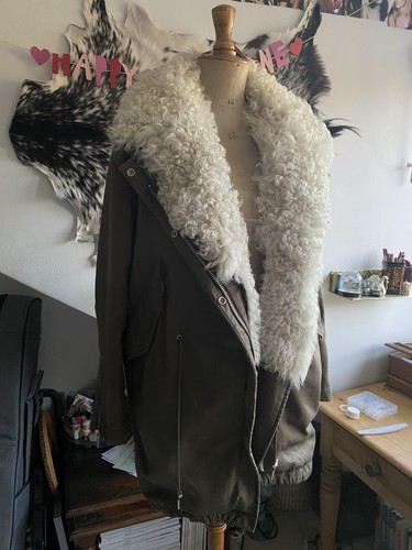 Allsaints skyla shearling - allsaints,