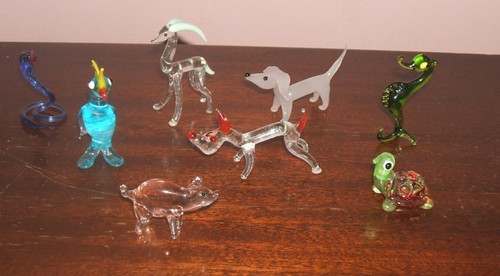 Bundle murano mini animal - mini,