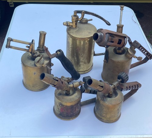 Vintage blow torch lamps - vintage,