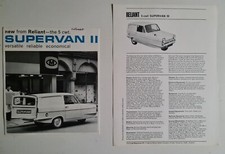 Reliant Regal Supervan II
