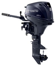15HP TOHATSU 15HP EFi Short Shaft, Tiller Control 4 Stroke Outboard LATEST MODEL