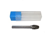 INDUSTRIAL QUALITY 6MM SHANK CARBIDE BURR 3/8" DIA DOUBLE CUT SE-3 ROTARY TOOLS