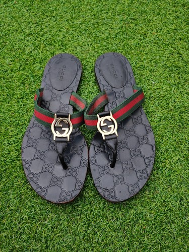 Gucci thong web - gg, sandal
