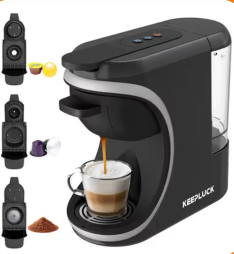 Pod coffee machine 1 - coffee, 3-in-1
