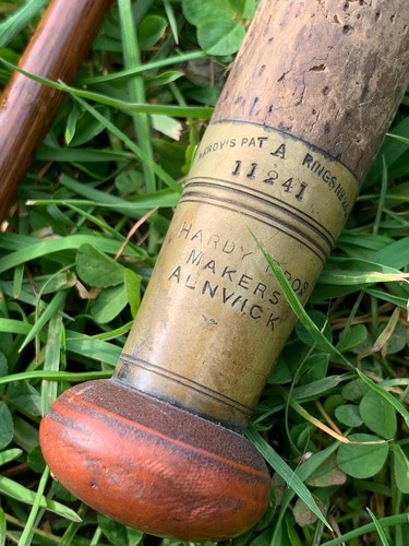 Antique hardy fishing rod - antique, w
