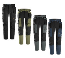 SNICKERS 6218 ALLROUNDWORK 4-WAY FULL STRETCH WORK TROUSERS WITH HOLSTER POCKETS
