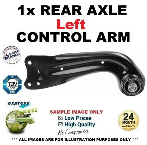 Rear axle left control arm - 1x,