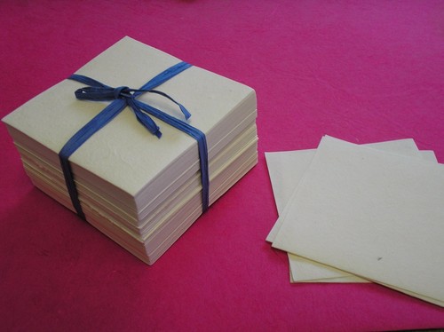 Handmade mulberry paper - mulberry, 10x10