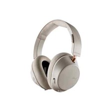 Plantronics BackBeat GO 810 Stereo Wireless Over Ear Headphones in Bone White