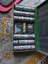  vintage ROYAL Poker Set &