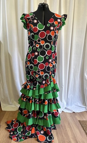 Vintage spanish flamenco dress - spanish,
