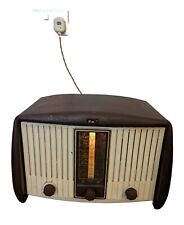 Working GEC Bakelite Valve radio, CAT No BC. 3248L, 3 Pin Plug, Vintage 1954