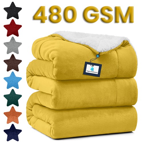 480 gsm heavy sherpa fleece - gsm,