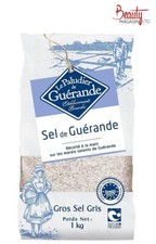 CELTIC GREY SEA SALT COARSE - GUERANDE GROS SEL GRIS ,1 kg (Pack of 1)