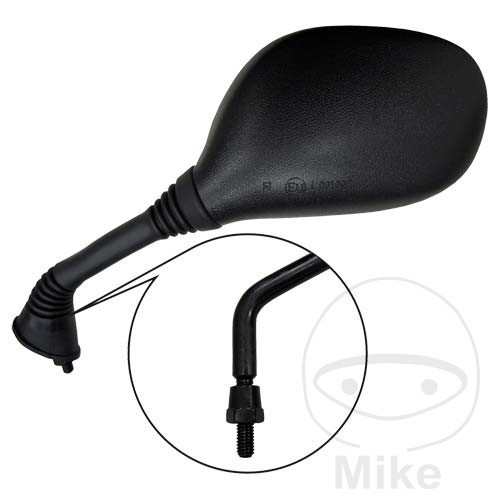 Jmp black left wing mirror - black,