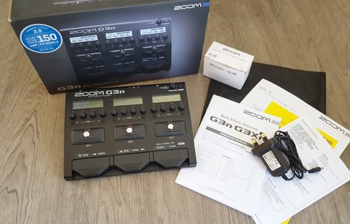 Zoom g3n multi effects pedal - multi-effects,