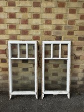 Reclaimed Old Georgian 4 Panel Wooden Window 455 x 925mm 455 x 925mm