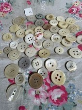 50  Vintage Mother of Pearl