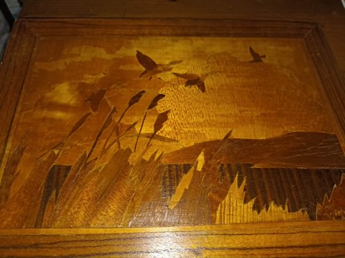 Marquetry picture nature - nature, and