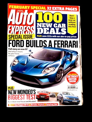 Auto express magazine february - auto,