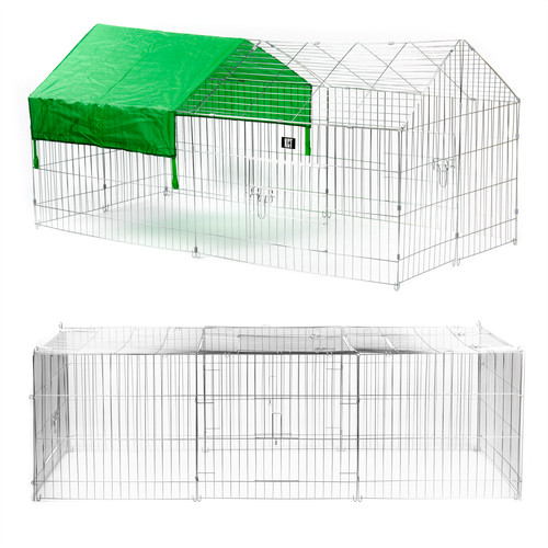 Large enclosed pet - playpen, run