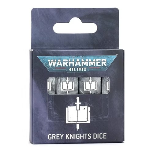 Grey knights dice - grey,