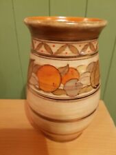 Art Deco Crown Ducal vase by Charlotte rhead 1930s H7" x W4" vgc