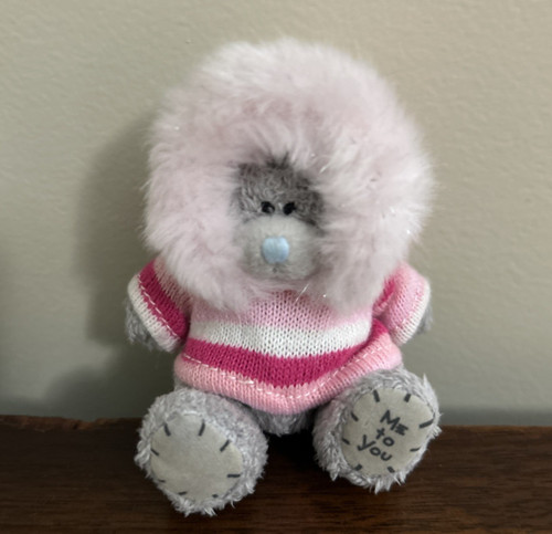 Tiny tatty teddy bear - tiny,