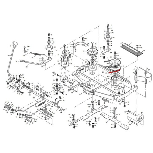 Belt kit fits westwood - kit,