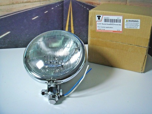 Harley headlamp chrome - headlamp,