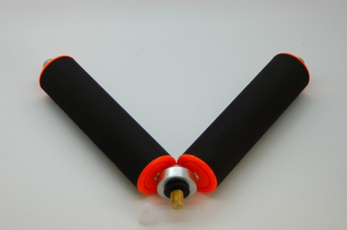 Pole roller rest fishing - pole,