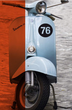 2 Scooter Number Decals