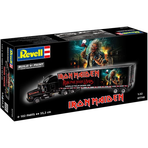 Revell iron maiden tour truck - maiden,