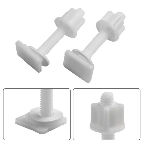 Toilet seat hinge repair bolts - toilet,