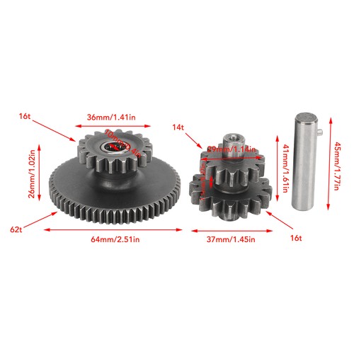 Starter motor sprocket - 1,