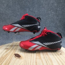 Reebok Shoes Mens 12 U-Form 4Speed Mid Sneakers Red Leather Sports 20-J21898 NEW