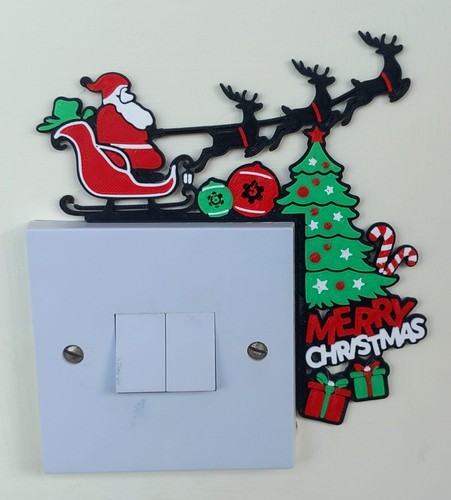 Christmas light switch corner - christmas,