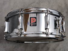 PREMIER 5.5 X 14" CHROME SNARE DRUM, ENGLAND