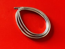 VESPA BRITISH MOD STYLE 1 METER OF 8MM CHROME PLASTIC WHEEL HUB CAP TRIM