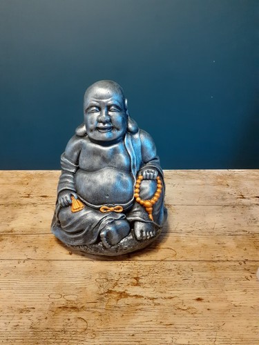 Stone garden buddha statue - stone,