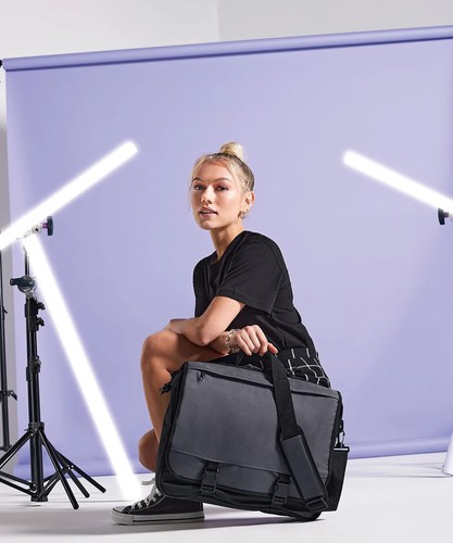 Bag black messenger - bag,