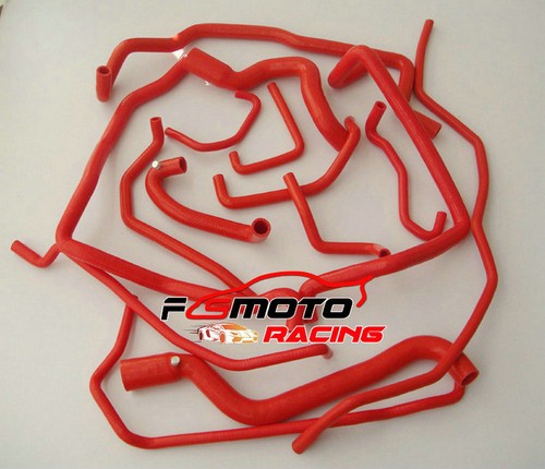 Red 15pcs silicone radiator - 15pcs,