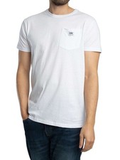 Lois Jeans Men's Teco Chest Pocket T-Shirt, White