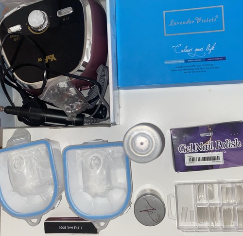Gel nail varnish kit mixed - varnish,
