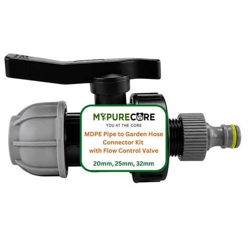 Mdpe water pipe - mdpe, valve