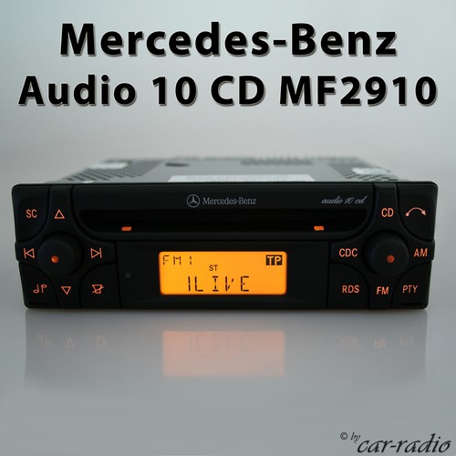 Genuine mercedes car stereo - cd,