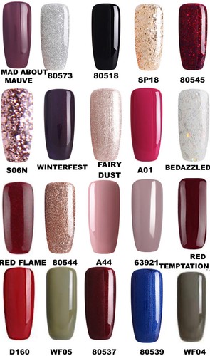 Bluesky gel nail - nail, autumn