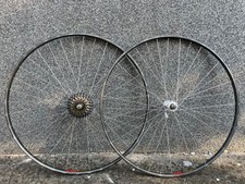 SHIMANO DURA ACE 7200 6 SPEED WHEEL SET VINTAGE ROAD BIKE MAVIC GP4 80 L'EROICA