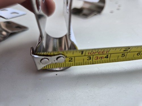 Stainless steel badge bar - stainless,