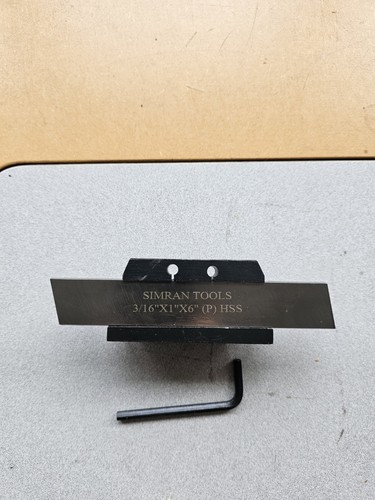 Lathe parting tool 3 - parting, 3/16